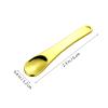 Baluue 8pcs Metal Spatulas for Skincare and Makeup Reusable Cosmetic Cream Applicators for Facial Masks and Creams Convenient Hanging Design view 4