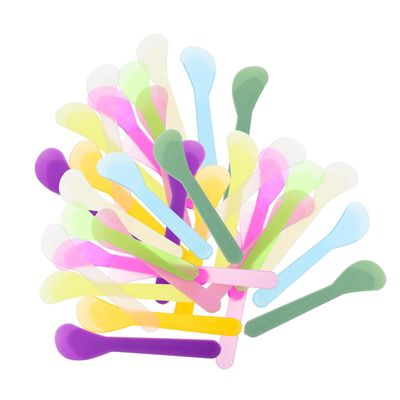Baluue 150pcs Cosmetic Spatulas for Face Masks and Creams Durable Plastic Mixing Tools Smooth Surface for Diy Mud Masks Applications