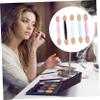 Baluue 250pcs Double-ended Eye Shadow Applicators Disposable Latex Sponge Makeup Brushes for Eye Shadow Application for Travel and Daily Use Color view 4