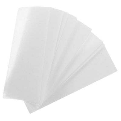 Baluue 400pcs Hair Removal Wax Strips for Face Non Woven Fabric Strips Safe Convenient