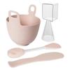 Baluue Facial Mask Mixing Bowl Set Full Diy Mask Making Supply Kit Stick Spoons view 1