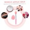 Baluue 2sets Lip Balm Applicator Sticks Sleep Mask Brush Lip Care White and Handles Compact Tool for Daily Makeup Use view 2