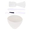 BIUDECO 1set Silicone Facial Mask Mixing Bowl Beauty Tool Kit for Mask Application Includes Bowl Brush Scoop and Spatula for and Home Skincare view 1