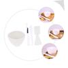 BIUDECO 1set Silicone Facial Mask Mixing Bowl Beauty Tool Kit for Mask Application Includes Bowl Brush Scoop and Spatula for and Home Skincare view 3