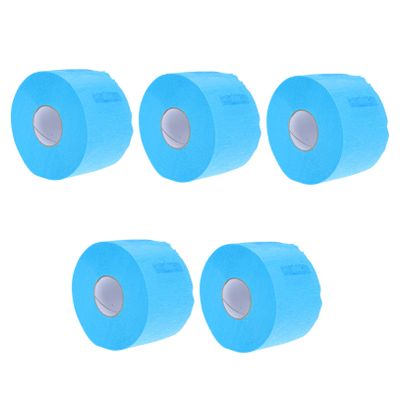 FRCOLOR Salon Hairdressing Paper 5-Pack Stretchy Neck Protection Papers One-time Use Neck Strips for Hair Cutting