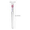 Baluue 6pcs Lidded Silicone Lip Brush for Lipstick Lip Application Portable Makeup Tool Dust Cover Easy to Use and Clean for Travel and Daily Makeup view 3