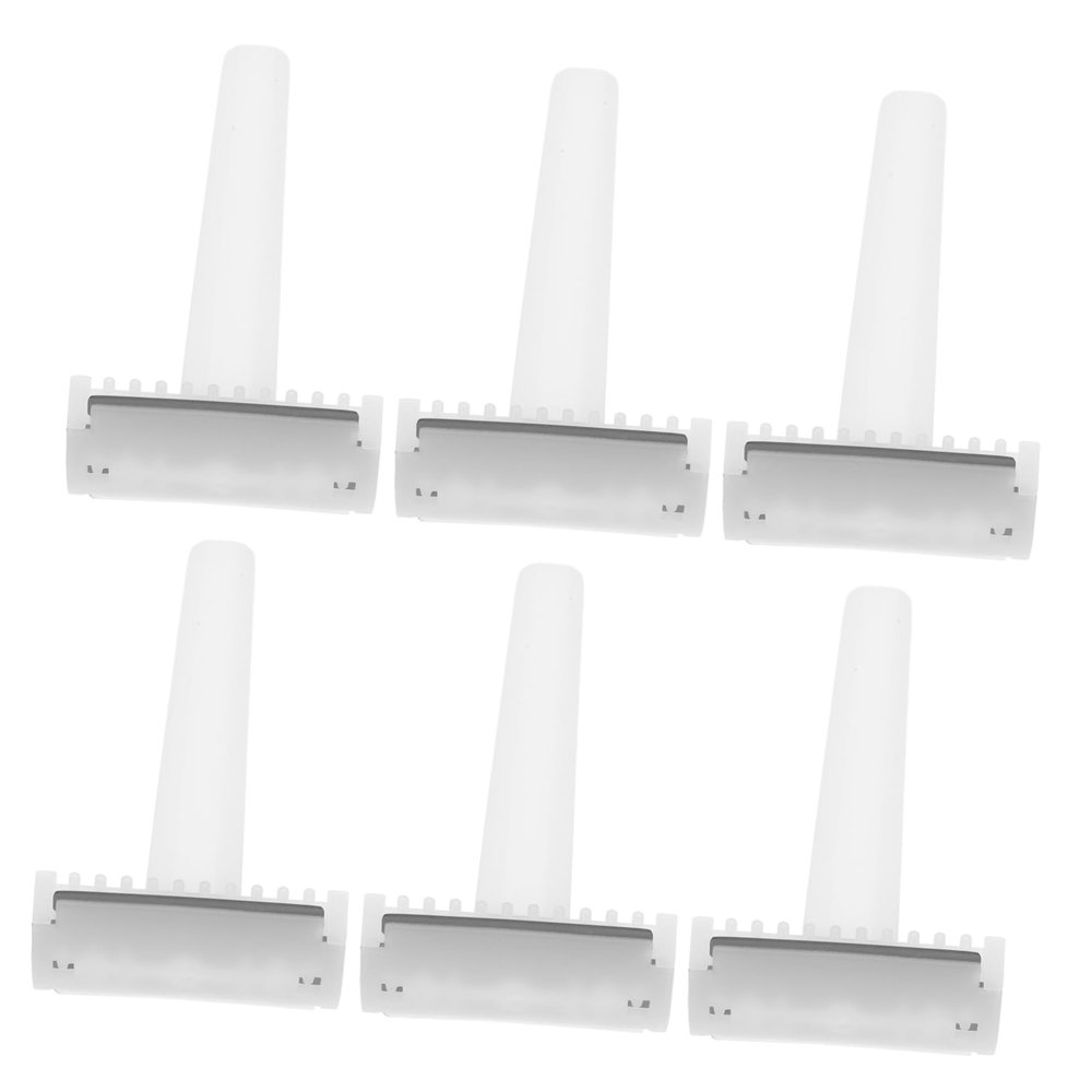 VINTORKY 10pcs Double Blade Disposable Razors for Women Men Hair Removal Shaver Hair Trimmer Razor Simple to Use Compact