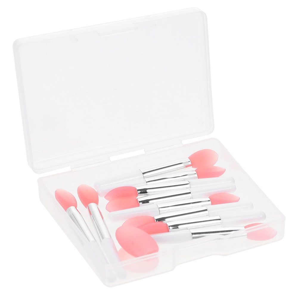 Baluue 1set Lip Mask Applicator Lip Brush Kit for Precise Application and Liquid Cosmetics for Daily Makeup and