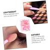 Baluue 50pcs Double-ended Latex Eyeshadow Sticks Disposable Eye Makeup Applicators for Eyeshadow Glitter and Lip Products Soft Tips and Comfortable Grip view 2