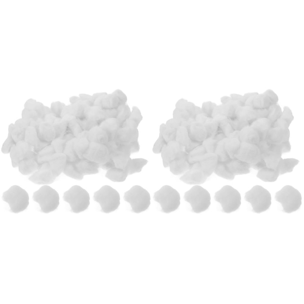 TOVINANNA 2pcs Mini Cotton for Makeup Removal Absorbent Cotton Gentle and Soft for for Manicure and Daily