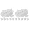 TOVINANNA 2pcs Mini Cotton for Makeup Removal Absorbent Cotton Gentle and Soft for for Manicure and Daily view 1
