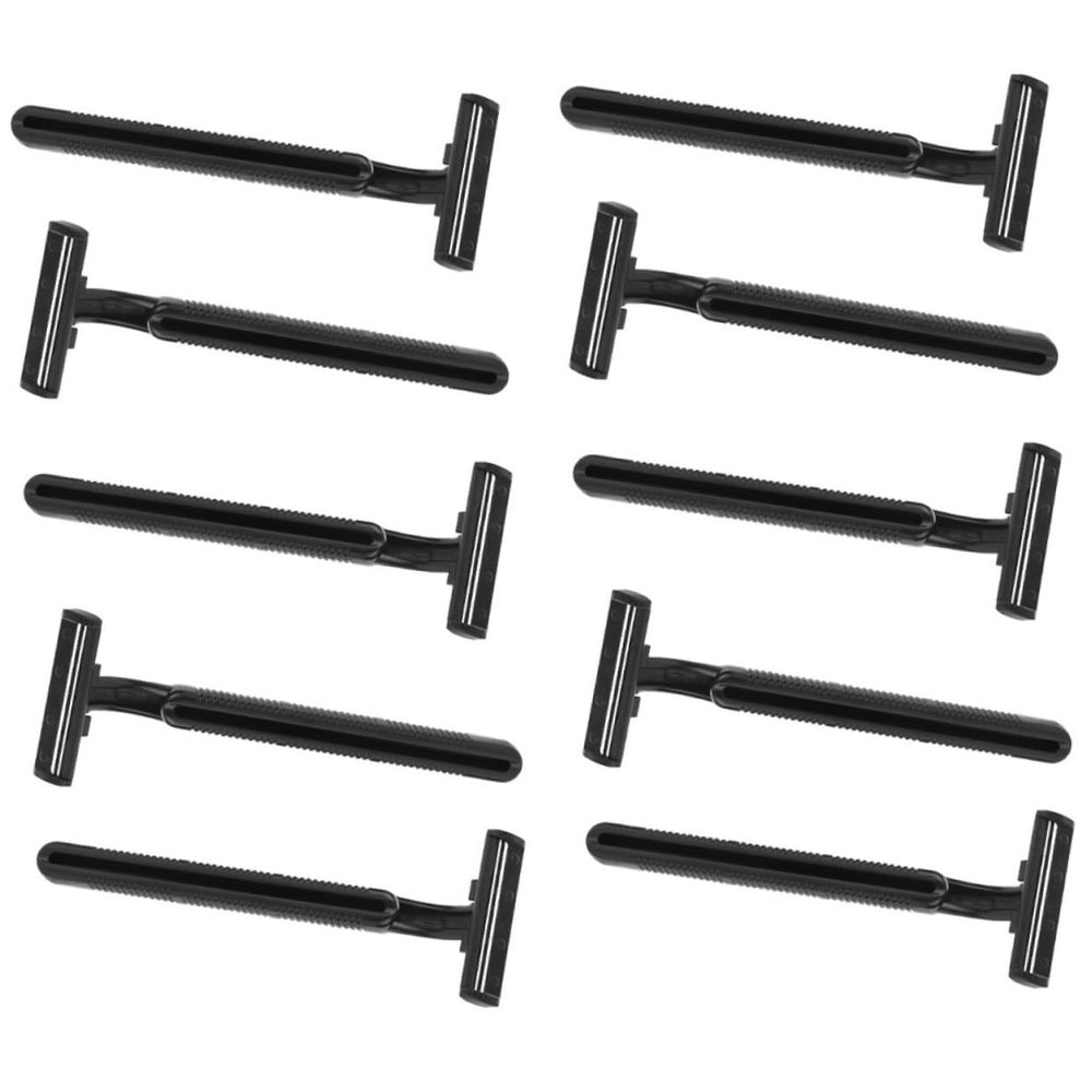 FOMIYES 10pcs Disposable Shavers for Women and Men Ergonomic Design for Back and Arm Hair Removal Plastic Depilatory Tool for Smooth Skin Compact
