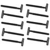 FOMIYES 10pcs Disposable Shavers for Women and Men Ergonomic Design for Back and Arm Hair Removal Plastic Depilatory Tool for Smooth Skin Compact view 1
