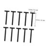 FOMIYES 10pcs Disposable Shavers for Women and Men Ergonomic Design for Back and Arm Hair Removal Plastic Depilatory Tool for Smooth Skin Compact view 2