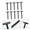 BIUDECO 10pcs Disposable Shavers for Women and Men Dual for Back and Arm Hair Removal Non- Design Convenient Depilatory Tool for Personal and view 4