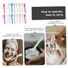 FOMIYES 150pcs Plastic Makeup Mask Spatula Diy Face Mask Mixing Spoons for Beauty Treatments Non-deformable Easy to Apply Beauty Tools for Creams and view 3