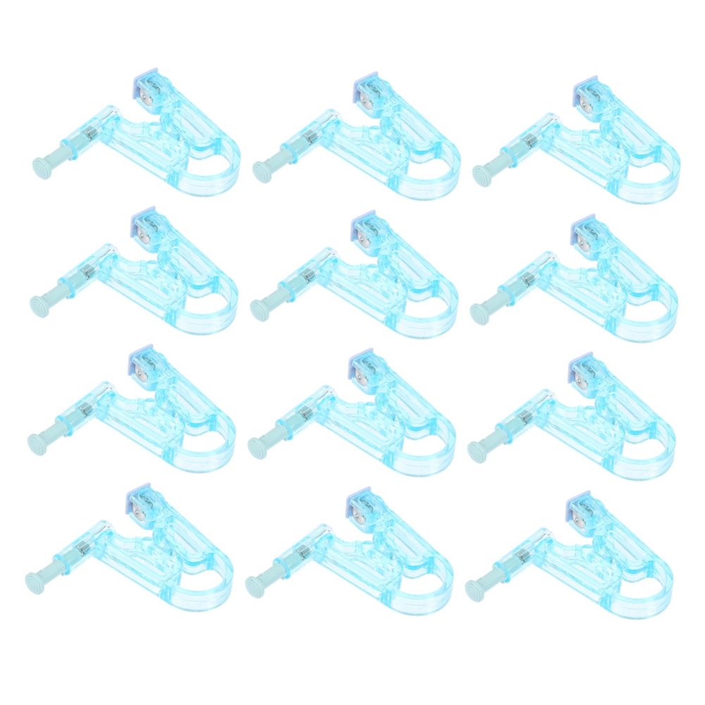 Baluue 12pcs Disposable Ear Piercing Tool Painless Earring Piercer for Salon and Home Easy to Use and Carry