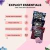 Explicit Essentials Shower Steamers Gift Set | 12 Aromatherapy Shower Steamers (3 Scent Trio) | Black Currant Rose, Lavender Mint & Eucalyptus Mint | Relaxation & Stress Relief Spa Gift for Christmas view 4