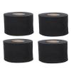 FOMIYES 4rolls Disposable Black Neck Paper Strips Stretchy Barber Neck Bands for Hair Cutting and Styling Set for Professional Salon Use view 1