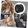 FOMIYES 4rolls Disposable Black Neck Paper Strips Stretchy Barber Neck Bands for Hair Cutting and Styling Set for Professional Salon Use view 3