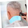 OHPHCALL 5rolls Disposable Neck Protector Paper for Barbershops of Flexible Hairdressing Neck Strips Skin-Friendly Easy to Use Covering for Haircuts Blue view 2