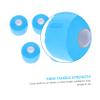 OHPHCALL 5rolls Disposable Neck Protector Paper for Barbershops of Flexible Hairdressing Neck Strips Skin-Friendly Easy to Use Covering for Haircuts Blue view 4