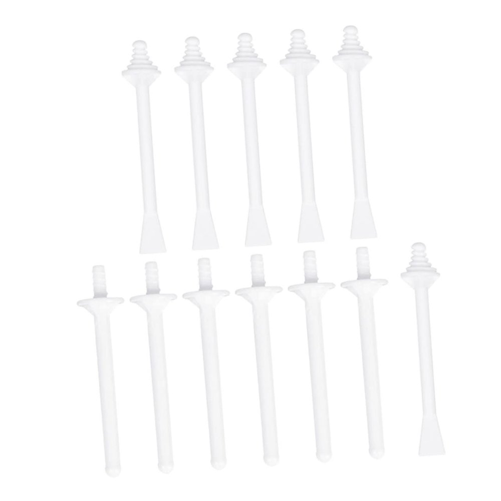 Baluue 30pcs Disposable Nose Hair Wax Applicators Easy Use Wax Sticks for Nostril Hair Removal for Men and Women for Home Salon Use