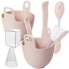 Baluue 2sets Silicone Face Mask Mixing Bowl Diy Mask Bowl Brush Kit Skincare Tools for Women view 1