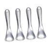 FRCOLOR 4pcs Cosmetic Spoons Make up Scoops for Creams Masks Smooth Spatulas for Salon Travel Use view 1