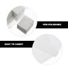 Baluue 2000pcs Non-Woven Facial Cleansing Pads Makeup Remover Gentle and Soft Cleansing Balm for view 4