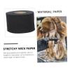 Ipetboom 4rolls Neck Strips Barber Neck Protection Stretchy Bands for Hair Wrap Paper Strips view 2