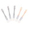 Gogogmee 5pcs Silicone Facial Mask Brush Mud Mask Applicators for Women Double-ended Beauty Tools Random Color view 1