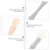 Gogogmee 5pcs Silicone Facial Mask Brush Mud Mask Applicators for Women Double-ended Beauty Tools Random Color view 3