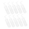 10pcs 200ml Empty Pump Bottles PET Liquid Soap Dispenser for Cleansing Oil Shampoo and Lotion Versatile Pump Bottles for Home and Travel view 1