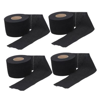 FOMIYES 4rolls Disposible Barber Neck Protection Neck Strips Paper for Hair Wrap Comfortable Bands