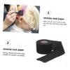 FOMIYES 4rolls Disposible Barber Neck Protection Neck Strips Paper for Hair Wrap Comfortable Bands view 3