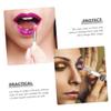 FRCOLOR 6pcs Silicone Lip Brush Applicator for Lip Mask Eyeshadow Lipstick Balm Brush Caps view 2
