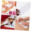 FOMIYES 400pcs Wax Strips for Hair Removal Disposable Non-woven Fabric Facial Waxing Strips for Men and Women Quick and Hair Removal view 2