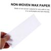FOMIYES 400pcs Wax Strips for Hair Removal Disposable Non-woven Fabric Facial Waxing Strips for Men and Women Quick and Hair Removal view 4