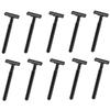 NOLITOY 10pcs Disposable Shavers for Men and Women Arm Hair Painless and Easy to Use Depilatory Tool Double Design view 1