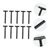 NOLITOY 10pcs Disposable Shavers for Men and Women Arm Hair Painless and Easy to Use Depilatory Tool Double Design view 4