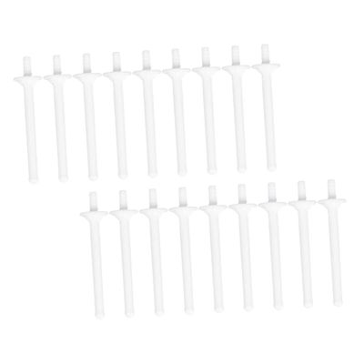 FOMIYES 60pcs Professional Nose Hair Removal Wax Sticks Nostril Cleaning Applicators for Men Women