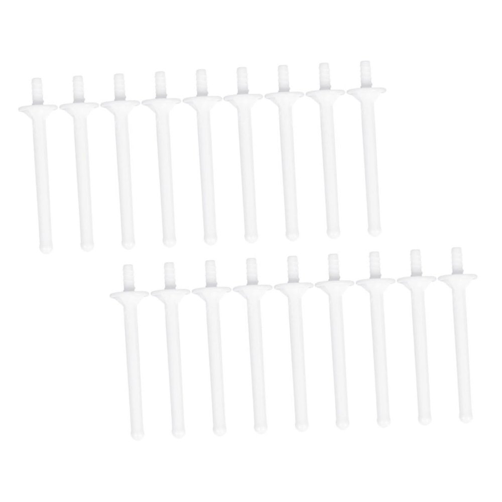 FOMIYES 60pcs Professional Nose Hair Removal Wax Sticks Nostril Cleaning Applicators for Men Women