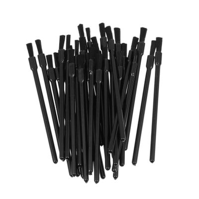 Baluue 100pcs Spoolie Brush Face Makeup Brushes Lipstick Applicators Beauty Tools Travel