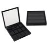 IWOWHERO 2pcs Empty Eyeshadow Dish for Makeup Storage Palette Window for Beginners and Professionals Organize Your Eye Shadow Pans view 2