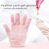 1 Pair Moisturizing Gloves with Gel LiningDry Hand RepairHydrating Cracked Hand Healing GlovesSoft Hydrating & Infused Gel Spa Gloves(Pink) view 3