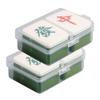 4pcs Mahjong Makeup Powder Puffs Dual Use Soft Blending Sponge for Loose Powder and Setting Makeup Tool for Application for Women view 1