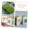 4pcs Mahjong Makeup Powder Puffs Dual Use Soft Blending Sponge for Loose Powder and Setting Makeup Tool for Application for Women view 3