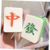 4pcs Mahjong Makeup Powder Puffs Dual Use Soft Blending Sponge for Loose Powder and Setting Makeup Tool for Application for Women view 4