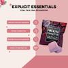 Explicit Essentials F Exhausted Shower Steamers | Black Currant Rose Aromatherapy Shower Steamer Tablets for Relaxation & Stress Relief | Spa Shower Gift for Self-Care, Birthdays, Christmas & Holidays view 4